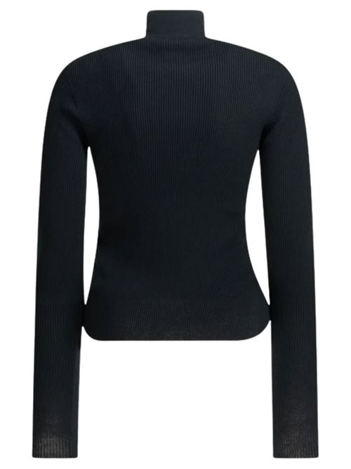 Cardigan con zip MIU MIU | MMF04B12ZLF0008
